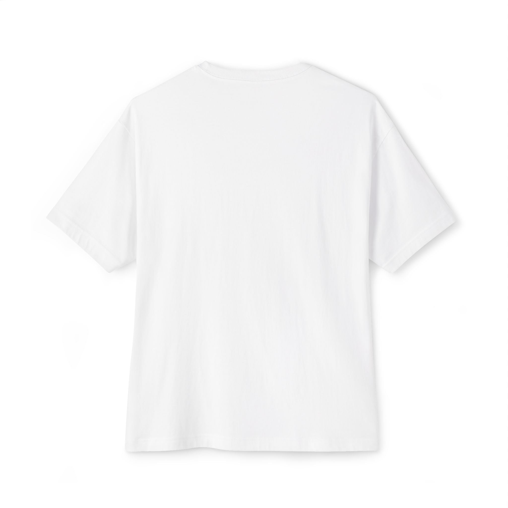 Oversized Boxy Tee with 'Happy' Lip Graphic — Casual Streetwear T-Shirt
